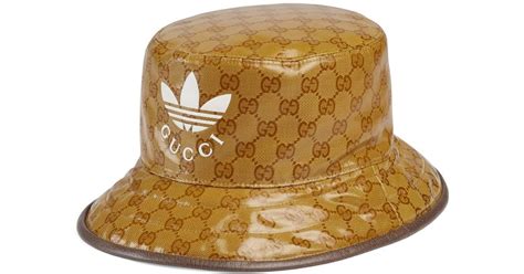 gucci x adidas bucket hat.